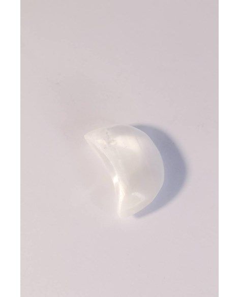 Lua de Selenita Branca 5cm