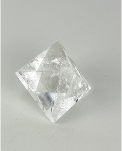 Octaedro Cristal Quartzo 8 Lados 152 a 158 gramas aprox.