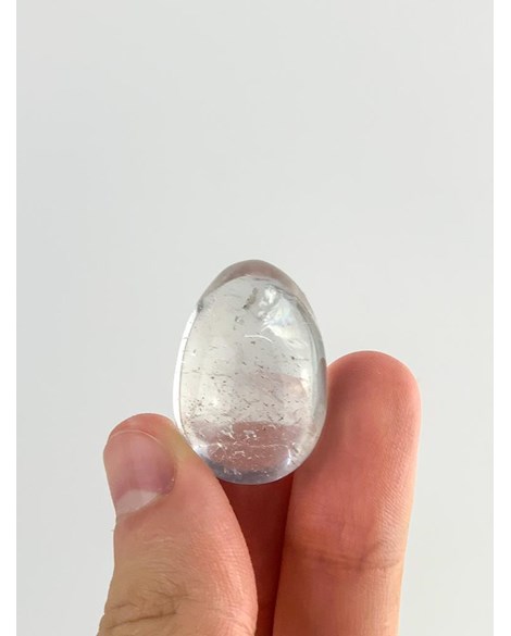 Ovo Cristal de Quartzo Yoni Egg 30 a 38 gramas aprox.