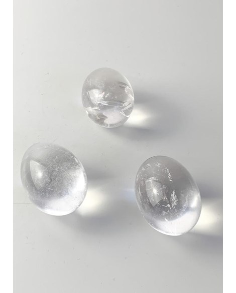 Ovo Cristal de Quartzo-Yoni Egg 83 a 90 gramas aprox.