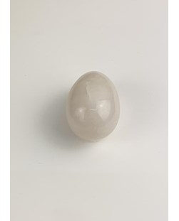 Ovo Pedra Quartzo Branco 61 a 74 gramas