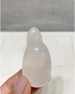 Ovo Quartzo de Cristal Opalado Yoni Egg 61 gramas aprox.
