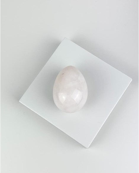 Ovo Quartzo Neve Yoni Egg 50 a 66 gramas