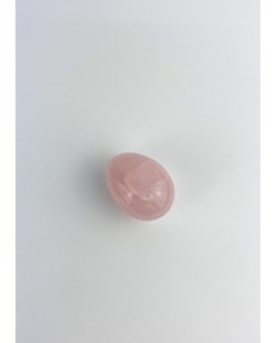 Ovo Quartzo rosa Yoni Egg 30 a 38 gramas aprox.