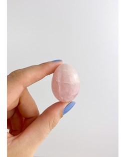 Ovo Quartzo rosa Yoni Egg 30 a 38 gramas aprox.
