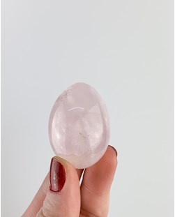 Ovo Quartzo rosa Yoni Egg 50 a 58 gramas aprox.