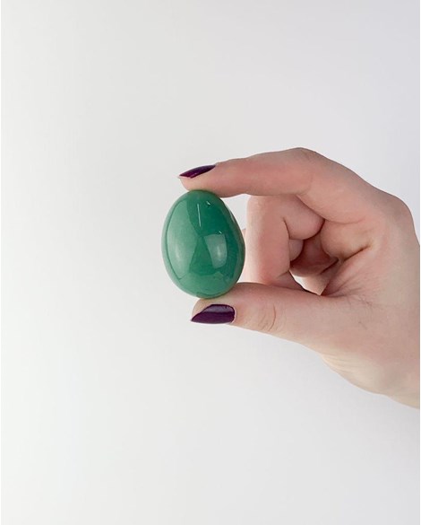 Ovo Quartzo Verde Yoni Egg 35 a 54 gramas aprox.