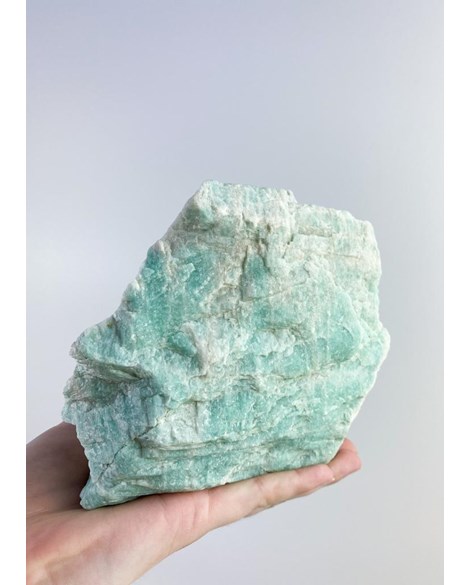 Pedra Amazonita Bruta 420 gramas aprox.