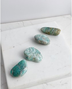 Pedra Amazonita Rolada 20 a 30 gramas