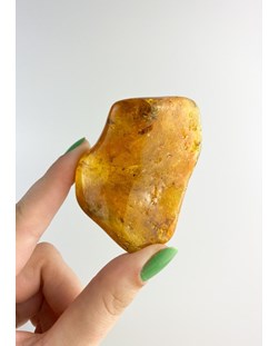 Pedra Âmbar Polido Copal 40 gramas