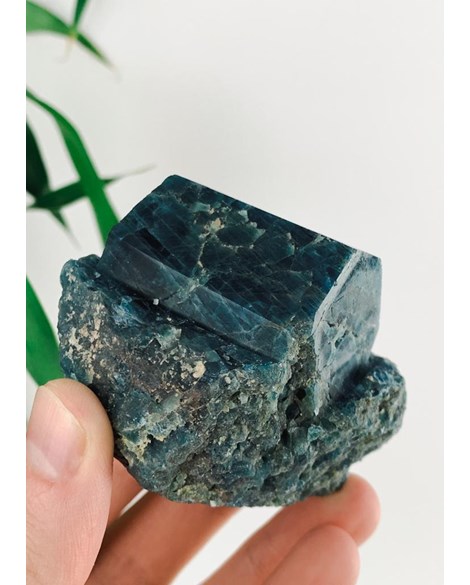 Pedra Apatita Azul Bruta 0,242 Kg