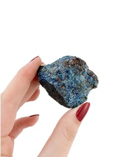 Pedra Apatita Azul Bruta 95 a 110 gramas