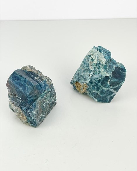 Pedra Apatita Azul Polida 150 a 170 gramas aprox.