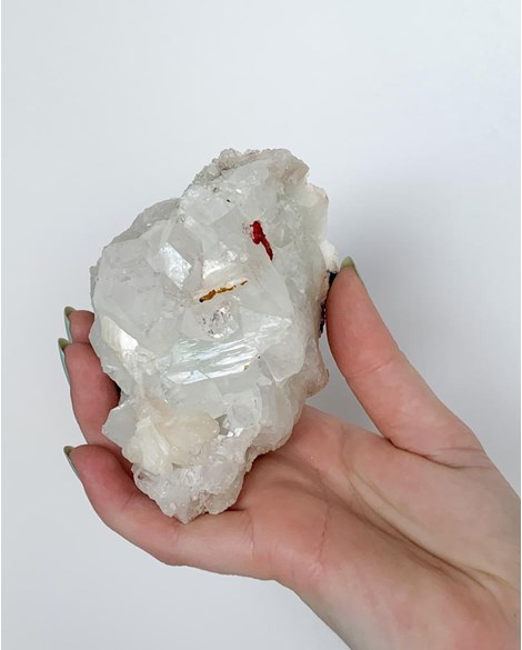 Pedra Apofilita Bruta Coleção 445 gramas