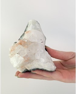 Pedra Apofilita coleção Heulandita India 516 gramas