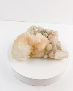 Pedra Apofilita com Heulandita na Matriz Bruta 380 gramas