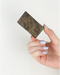 Pedra Bronzita Forma Retangular 54 a 63 gramas aprox