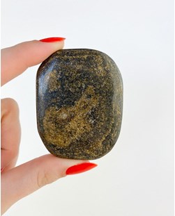 Pedra Bronzita Forma Sabonete 80 a 100 gramas aprox.
