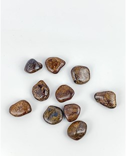Pedra Bronzita Rolada 8 a 19 gramas
