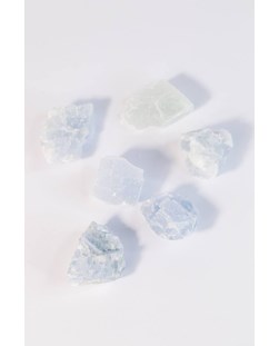 Pedra Calcita Azul bruta 15 a 29 gramas