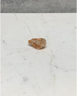 Pedra Calcita Laranja bruta 16 a 26 gramas