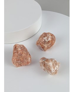 Pedra Calcita Laranja bruta 39 a 50 gramas