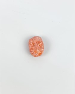 Pedra Calcita Laranja Rolada 15 a 19 gramas