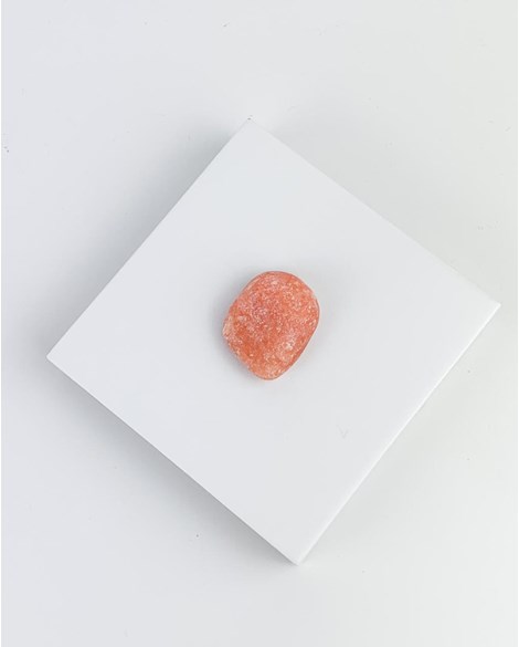 Pedra Calcita Laranja Rolada 5 a 11 gramas