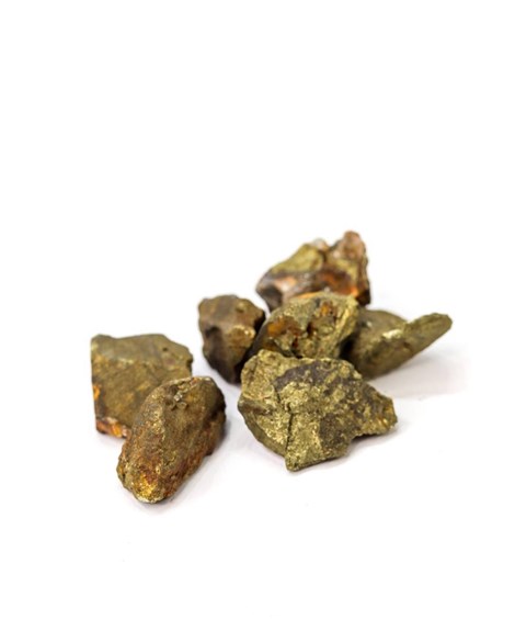 Pedra Calcopirita bruta 10 a 14 gramas