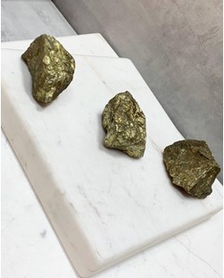 Pedra Calcopirita bruta 56 a 70 gramas