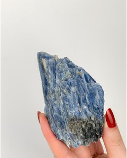 Pedra Cianita Azul Bruta 250 a 300 gramas aprox.