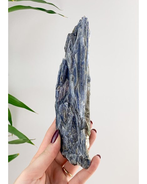 Pedra Cianita Azul Bruta 404 a 497 gramas aprox.