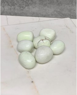Pedra Citron Magnesita Rolada 11 a 13 gramas