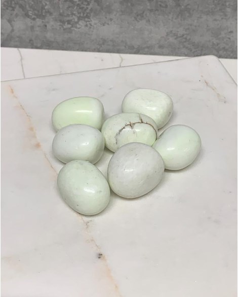 Pedra Citron Magnesita Rolada 11 a 13 gramas