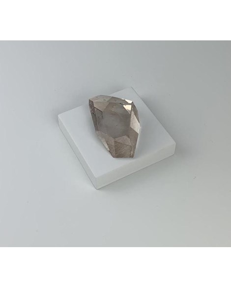 Pedra Cristal de Quartzo com Inclusão Rutilado Forma Livre 88 gramas