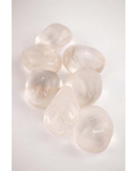 Pedra Cristal de Quartzo Rolado 32 a 40 gramas