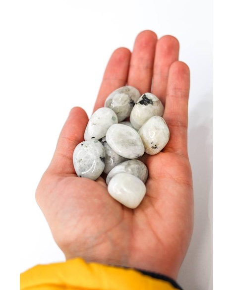 Pedra da Lua Spectrolita Rolada 12 a 16 gramas