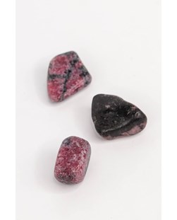 Pedra da Rodonita rolada 11 a 15 gramas
