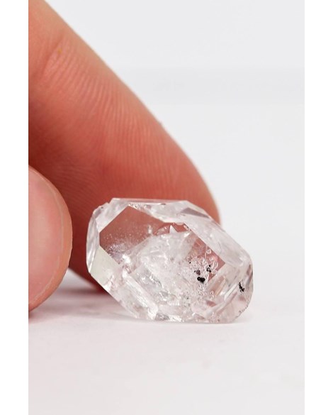 Pedra Diamante Herkimer bruto 0,8 a 1,3 gramas aprox.