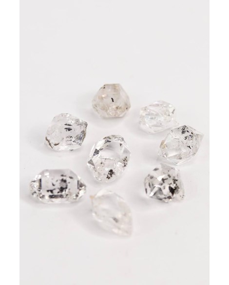 Pedra Diamante Herkimer bruto 1,4 a 1,7 gramas 