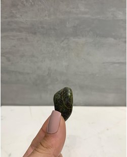 Pedra Dragão Jaspe Bastita Rolado 9 a 12 gramas