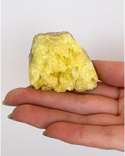 Pedra Enxofre Natural bruto 53 gramas