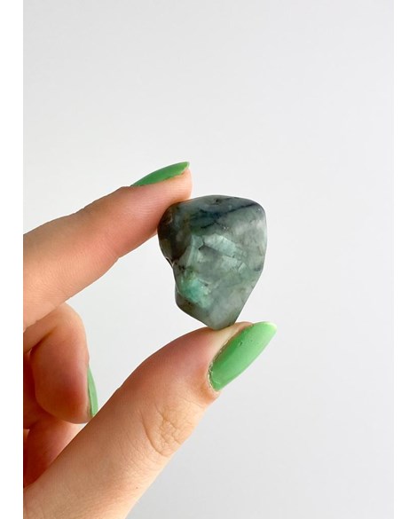 Pedra Esmeralda Rolada 9 a 12 gramas
