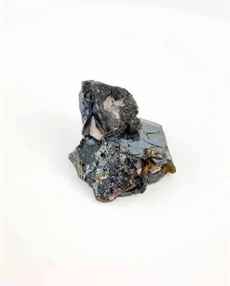 Pedra Especularita com Rutilo bruto 52 gramas