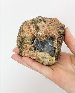 Pedra Espessartita Granada Bruta 543 gramas