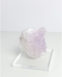 Pedra Flor de Ametista na Base Acrilico 240 gramas