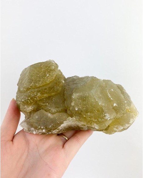 Pedra Fluorita Amarela bruta 1,089Kg