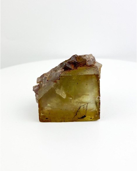 Pedra Fluorita Amarela bruta 126 gramas