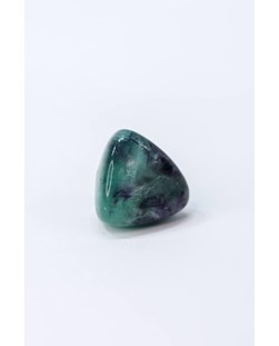Pedra Fluorita Multicolorida Rolada 16 a 21 gramas