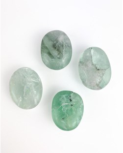 Pedra Fluorita Verde Forma Sabonete 34 a 39  gramas